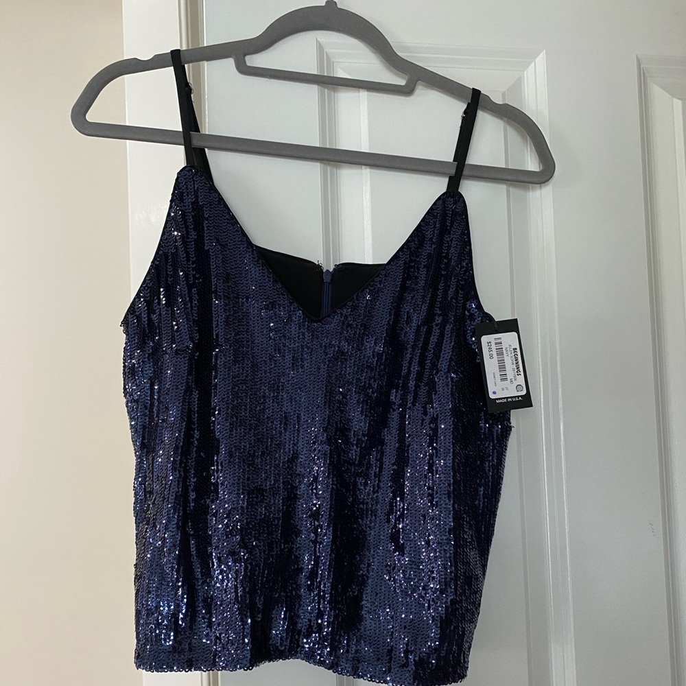 Allen Schwartz sequined tank